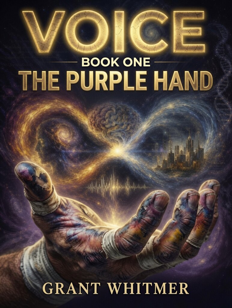 Voice of the Visionary Gods, Book One: The Purple Hand — book cover